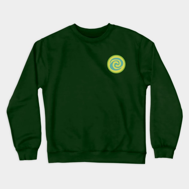 Eye of the island Crewneck Sweatshirt by HennyGenius